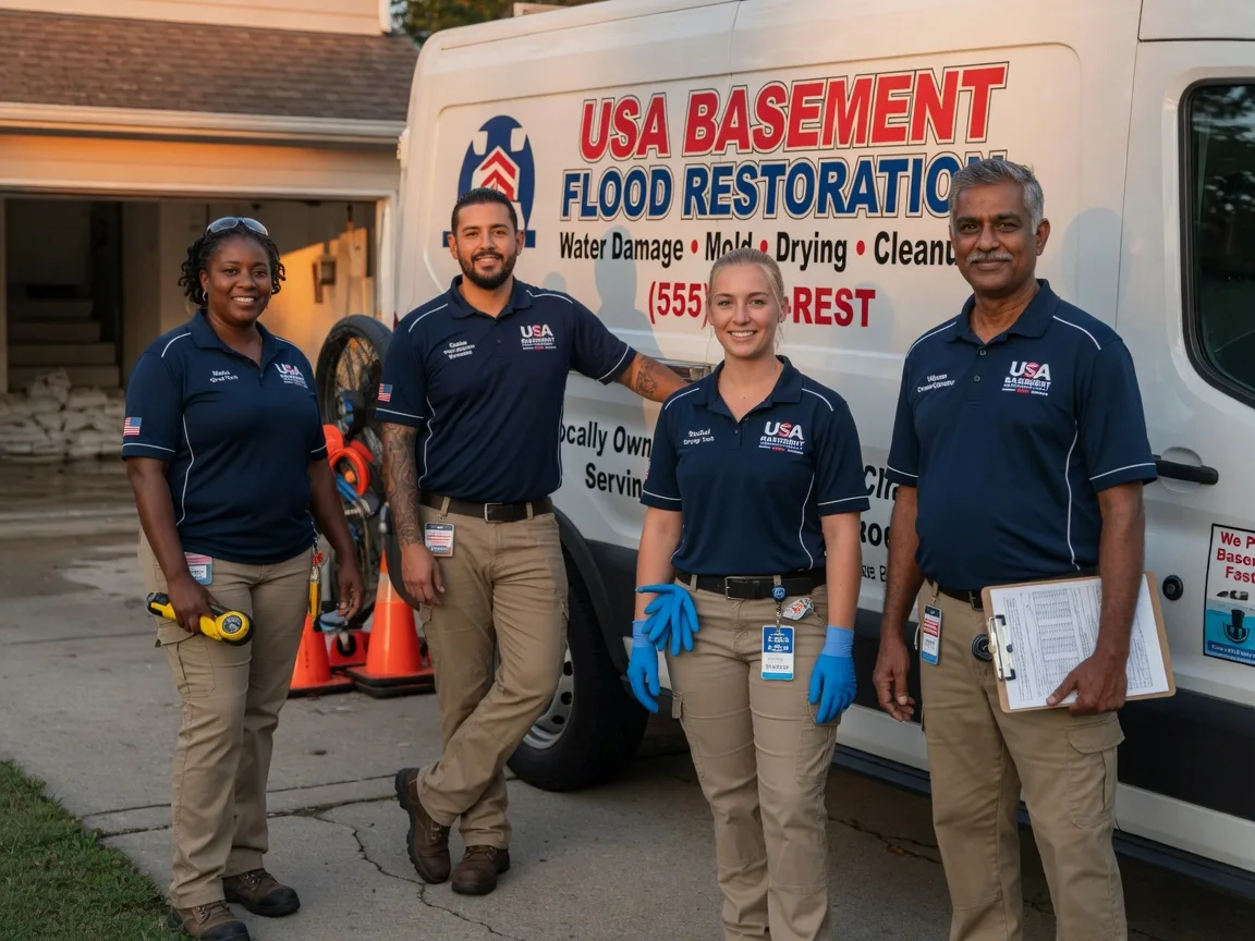 Basement Flood Cleanup company in Welsh, LA
